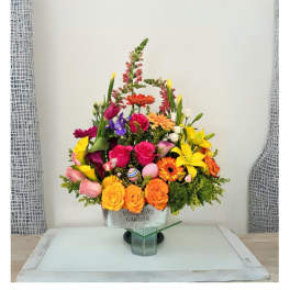Arrangement of easter.