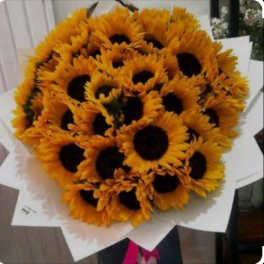 Big bouquet 25 Sunflowers