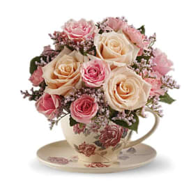 Victorian Teacup Bouquet