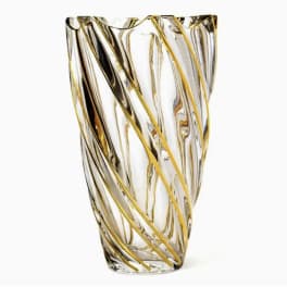 Bohemian Style Vintage Golden Flower Vase