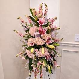 Graceful Remembrance Standing Spray