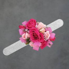 pink corsage