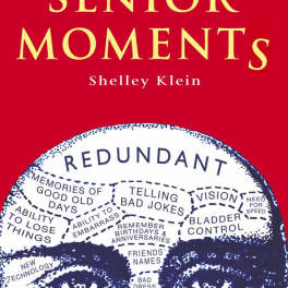 Red book cover with yellow title text and a stylized face illustration