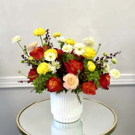 Warm Garden Symphony By VLM Flowers