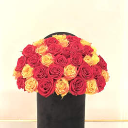 Fire & Gold By VLM Flowers