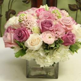 Cynthia - Pastel Roses, Hydrangeas, Hyacinth