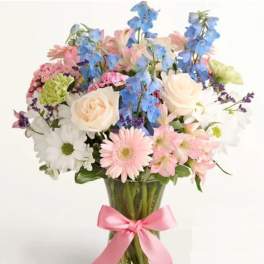 Watercolor Skies Bouquet