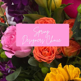 Spring Designers choice arrangement