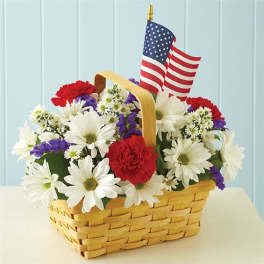 Red, White & Blooms