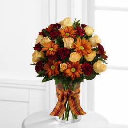 The FTD Golden Autumn Bouquet