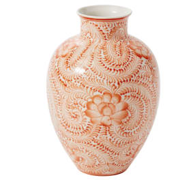 Eleanor Vase – Coral (Large)