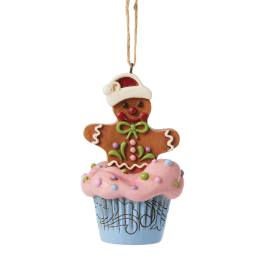 Gingerbread Cupcake Ornament
