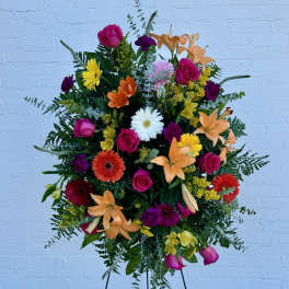 Colorful and Vivid Standing Spray