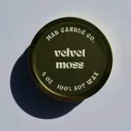 Velvet Moss Soy Candle - 4 oz Gold Tin