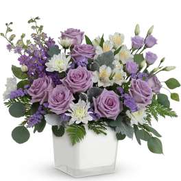 [FRESH FLOWER]Teleflora's Honey Lavender Blooms Bouquet PM