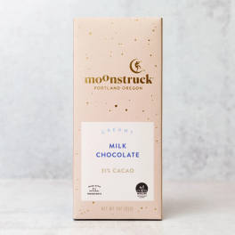 Box of Moonstruck creamy milk chocolate