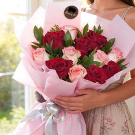 Sweet Affection Wrapped Bouquet