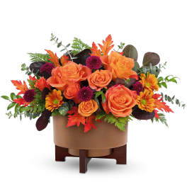Fall For Copper Centerpiece