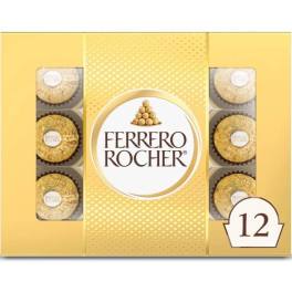 Ferrero Rocher chocolate gift box with 12 pieces