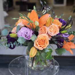 Fun Purple and Orange Mix