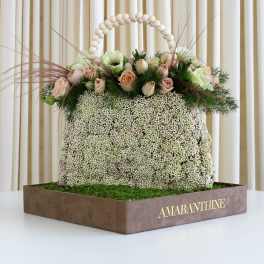 Blooms in Vogue Floral Purse