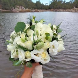 White Bridal Bouquet