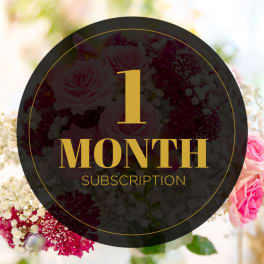 Weekly Flower Subscription - 1 Month