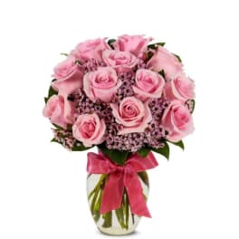 Passionate Pink Rose Bouquet