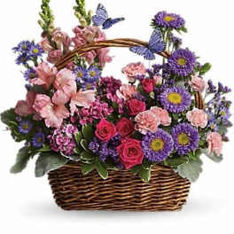 Country Basket Blooms
