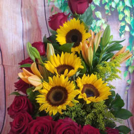 Sun&Red Basket