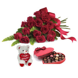 Rose Bouquet Gift Set