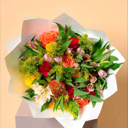 Sunset Garden Elegance Bouquet