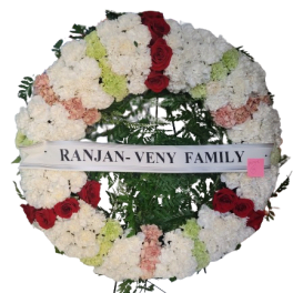 Patterned Remembrance Wreath