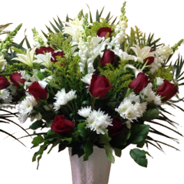 Funeral Vase Arrangement