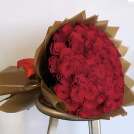 75 Red Rose Bouquet