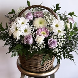 Lavender Basket