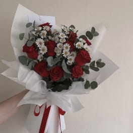 RosexDaisy Bouquet