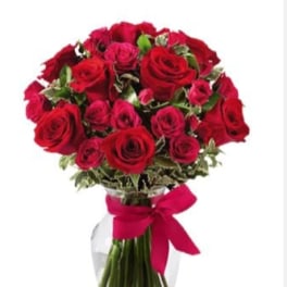 Passionate Heart Bouquet