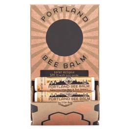 Portland Bee Balm lip balm gift set in a cardboard display box