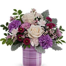 Teleflora's Serene Swirl Bouquet