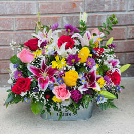 Kaleidoscope Basket