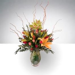 Spring Garden Bloom by The House of Flowers