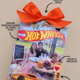 Carrito de hotwheels personalizado