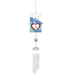 Heart House Suncatcher Mini-Chime