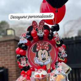 mini mouse desayuno