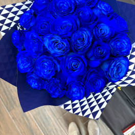 Blue Roses for him