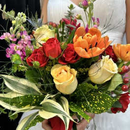 Crimson Sunset Bouquet