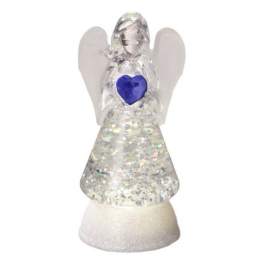 Lighted Angel Blue