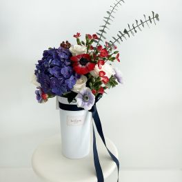 Patriotic Elegance Vase