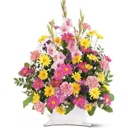 TF186-1 Spring Remembrance Basket